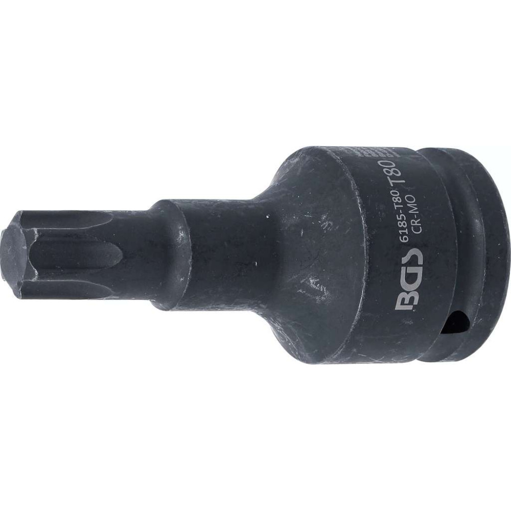 Zástrčná bitová hlavica 3/4" Torx T80 x100 mm BGS106185-T80 rázová