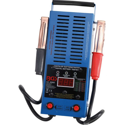 Tester 12 V autobatérie - záťažový BGS1063500 Digitálny