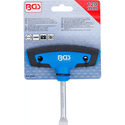 Kľúč na zátky autobatérií s T-rukoväťou BGS106744