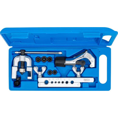 Pertlovacia súprava s rezákom rúrok BGS1070221 pre pr. 4,75 ÷ 10 mm/1/4 ÷ 1/2" (Sada 10 dielov)