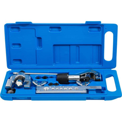 Pertlovacia súprava s rezákom rúrok BGS1070221 pre pr. 4,75 ÷ 10 mm/1/4 ÷ 1/2" (Sada 10 dielov)