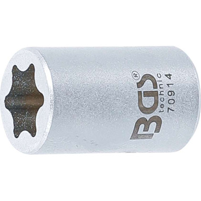 Špeciálna vložka pre nástrčné kľúče 1/4" E-profil BGS1070914 pre spúšťače okien u BMW