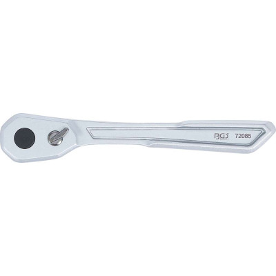 Přepínací ráčna 1/4" 249 mm BGS1072085, extra plochá