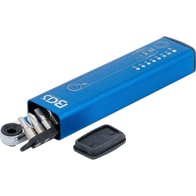 Momentový kľúč 1/4" a bity BGS1074295 2 ÷ 10 Nm (Sada 9 dielov)