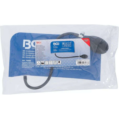 Nafukovací tlakový vankúšový zdvihák 135 x 270 mm, s ručnou pumpou BGS1074482