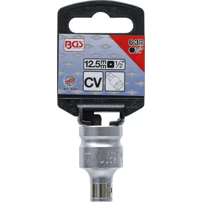Adaptér vnitřní 1/2" BGS108201 pro bity 1/4"