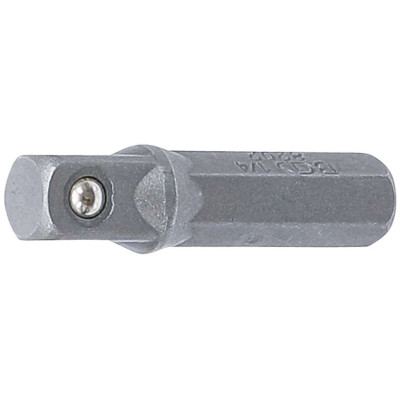 Bitový adaptér - šestihran 1/4" BGS108202 pro 1/4" čtyřhran (Délka 30 mm)
