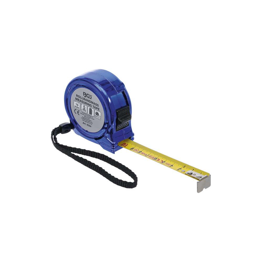 Svinovací metr 19 mm x 5 m BGS 8394