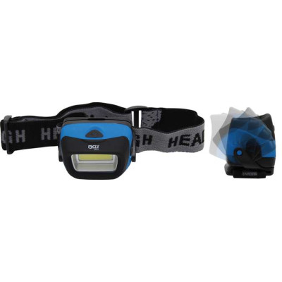 Aku čelové svietidlo LED 3W COB BGS1085314