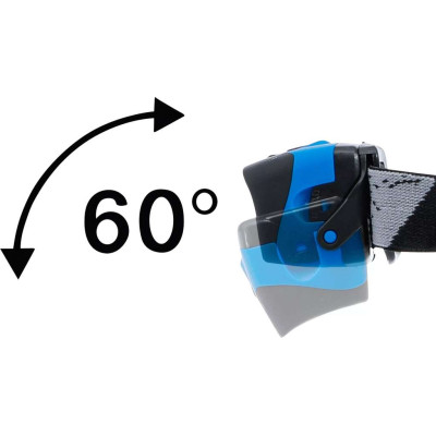 Aku čelové svietidlo LED 3W COB BGS1085314