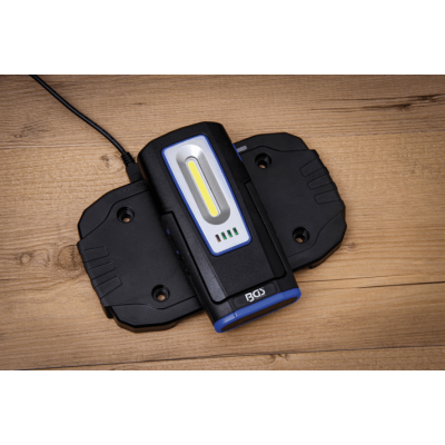 Aku montážna lampa COB LED BGS1085331, sklopná, 3 W