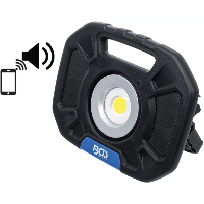 Pracovné COB LED svietidlo 40 W a integrovanými reproduktormi BGS 85332