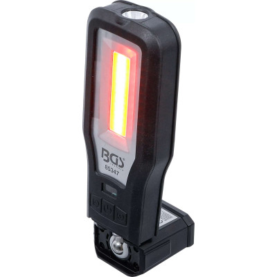 Aku pracovná COB LED lampa BGS1085347 s nabíjacou stanicou (2,0 Ah)