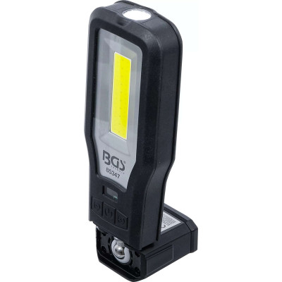 Aku pracovná COB LED lampa BGS1085347 s nabíjacou stanicou (2,0 Ah)