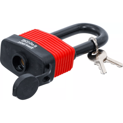 Visiaci zámok BGS 85807 vysoký strmeň 50 mm odpudzujúci vodu