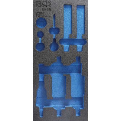 Vložka do dielenského vozíka 1/3 prázdna pre BGS 8835
