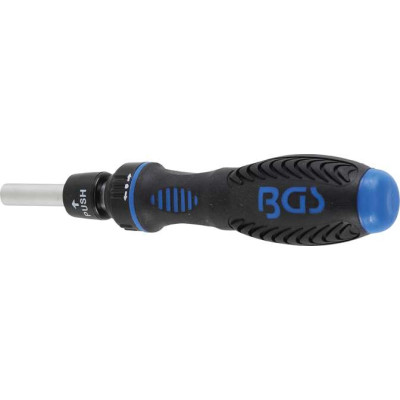 BGS109150 Račňový skrutkovač na 1/4, prepínací (bez bitov)