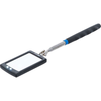 Inšpekčné zrkadlo 285 ÷ 870 mm s LED osvetlením BGS109302, teleskopické