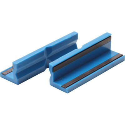 Ochranné prizmatické čeľuste na zverák 100 mm BGS109796, plastové (Sada 2 diely)