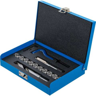 Vložkovací sada BGS1099432 pro opravu závitu M16 x 1,5 mm (14 dílů)