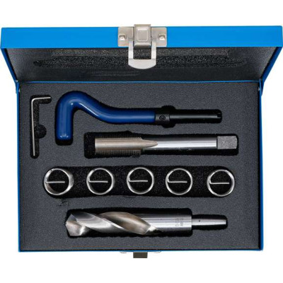 Vložkovacia sada BGS1099434 na opravu závitu M20 x 1,5 mm (9 dielov)