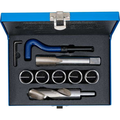 Vložkovací sada BGS1099438 pro opravu závitu M24 x 2,0 mm (9 dílů)