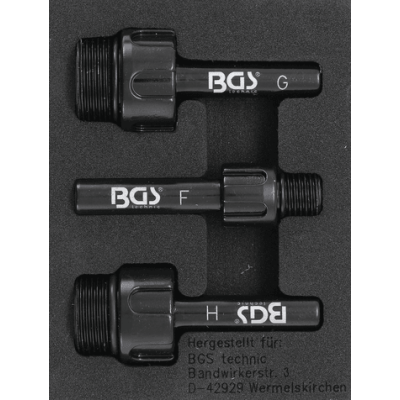Adaptéry BGS109990 pro plnicí zařízení převodového oleje (pro Audi, Mercedes-Benz, VW)