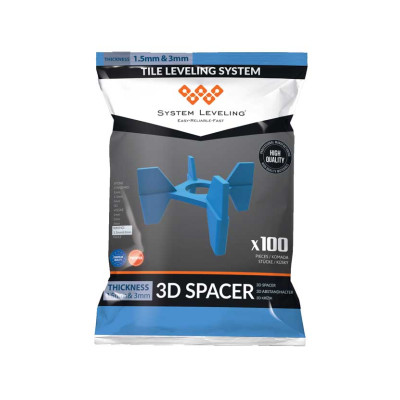 System Leveling - 3D křížky (100ks)