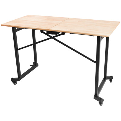 Mobilný skladací stôl do dielne, 1400 x 650 x 900 mm, nosnosť 150 kg