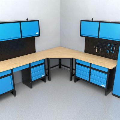 Modul rohového pracovného stola GW 600E
