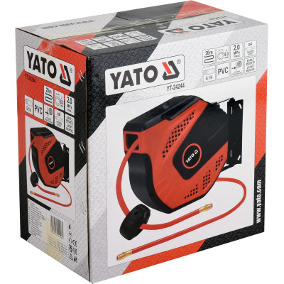 Naviják automatický se vzduchovou hadicí 8mm, 20m