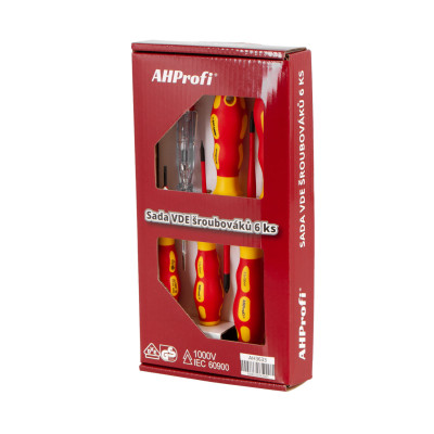 Sada šroubováků VDE 6 ks, AHProfi - AH3633