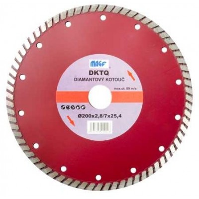 Diamantový kotouč TURBO EXCELLENT 200x25,4mm