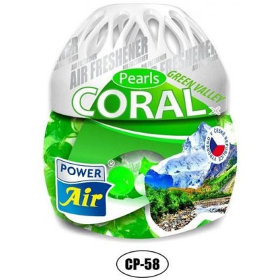 POWER Air - domácí osvěžovač CORAL PEARLS Green Valley - 150g