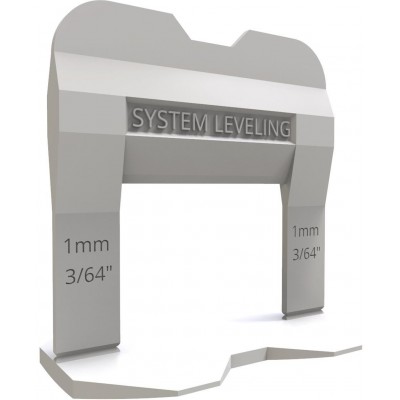 System Leveling - spony 1mm (100 ks)