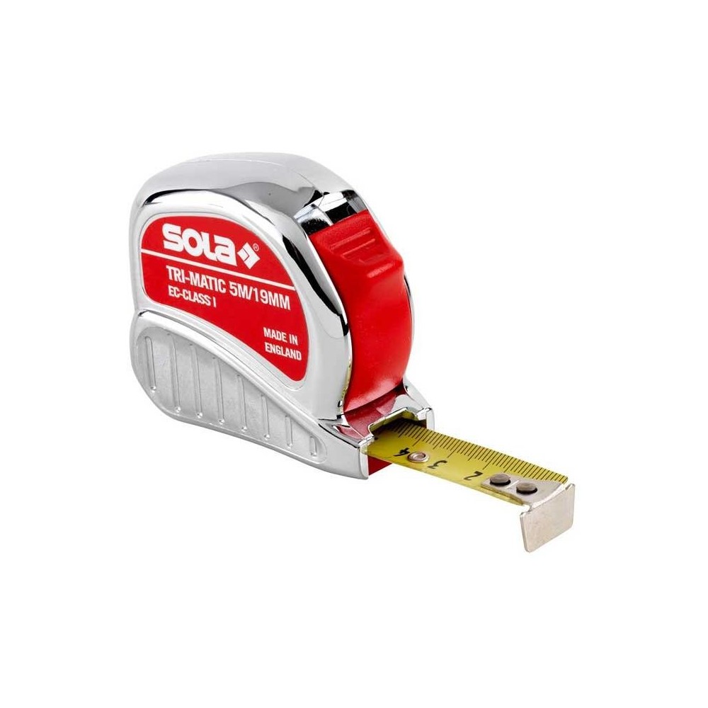 SOLA - Tri-Matic TM 3 - Svinovací metr 13mm/3m SOLA - Tri-Matic TM 3 - Svinovací metr 13mm/3m