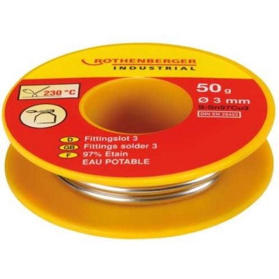 Rothenberger - pájecí cívka S-Sn97Cu3 50g