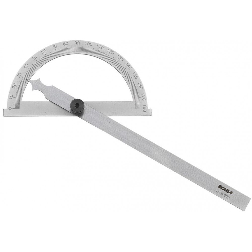 SOLA - GR 120 - nastavitelný úhelník 120x80mm SOLA - GR 120 - nastavitelný úhelník 120x80mm