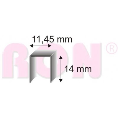 Čalounické spony 530/14 M