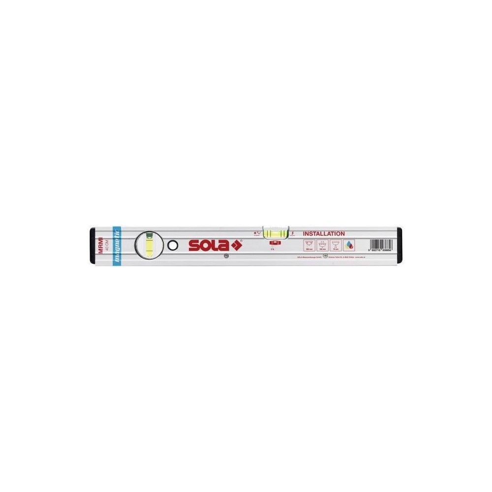 SOLA - MRMI 40 - profilová vodováha pro instalatéry 40cm SOLA - MRMI 40 - profilová vodováha pro instalatéry 40cm