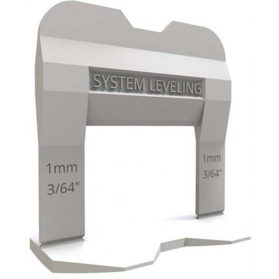 System Leveling - spony 1mm (2000 ks)