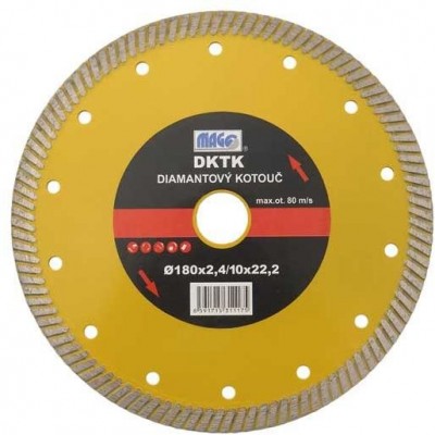 Diamantový kotouč TURBO SPEED 180x22,2mm