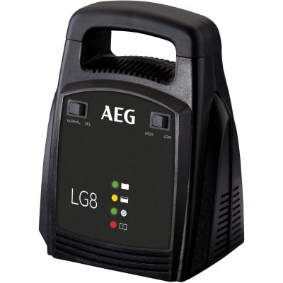 AEG - Nabíječka baterií LG 8, 12V, 8A, LED displej