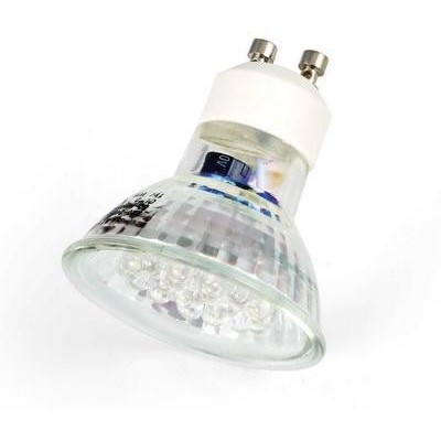 LED bodové světlo, závit GU10,220V, 21DIP, teplá bílá WW